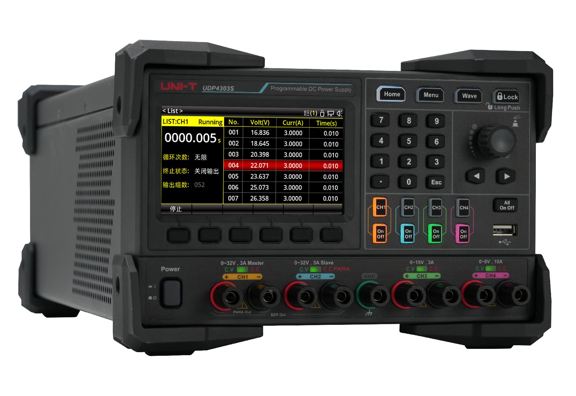 UDP4303S可编程线性直流电源